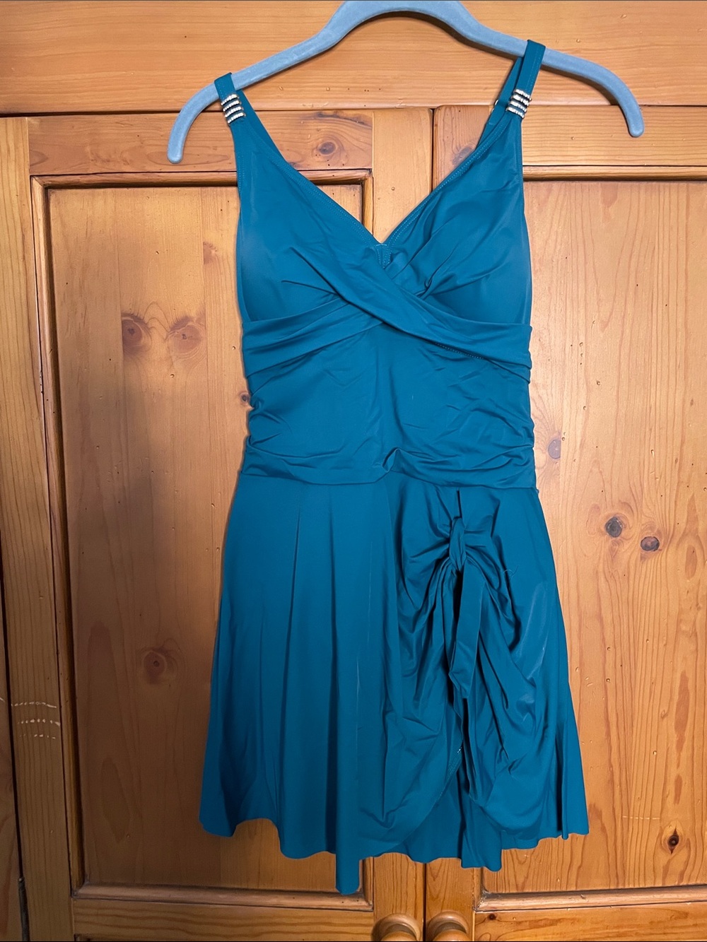 Wrap Swim Dress, Size M